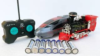 ASMR Unboxing RC Mainan Kereta Api New Coocoo Super, Model Train, Kereta Api Cepat - Train Toys