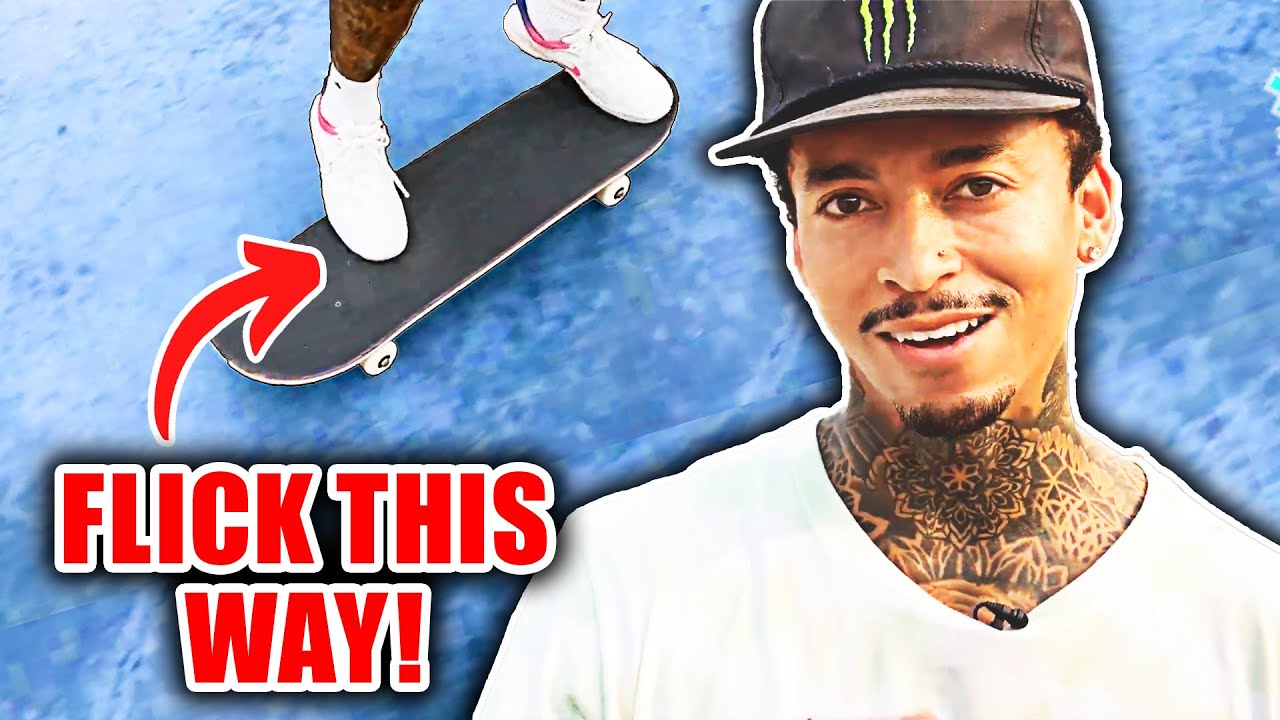 How to Kickflip Like NYJAH HUSTON!