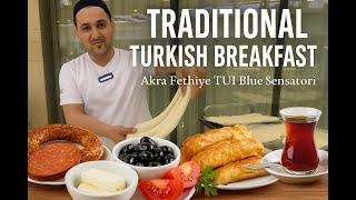 Akra Fethiye Tui Blue Sensatori Ultra All-Inclusive Breakfast Buffet. Turkiye Summer Vacation