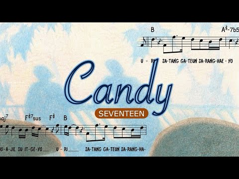 사탕 (KOR 리드시트 - 코드, 한글가사) - 세븐틴
