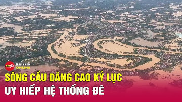 Tin nóng tối 8/10: Cận cảnh Bắc Ninh ngập trắng, Lũ chạm đỉnh lịch sử, hàng loạt tuyến đê tràn sạt