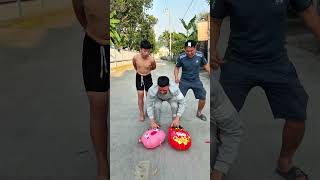 A Mischievous Boy Playing Tricks On The Beautiful Princesses