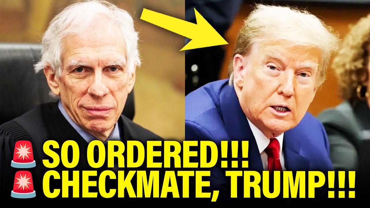 FED UP NY Judge CHECKMATES Trump in BRILLIANT ORDER