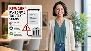 Fake DMV & Toll Text Scam Warning | Don't Click the Link! #Shorts