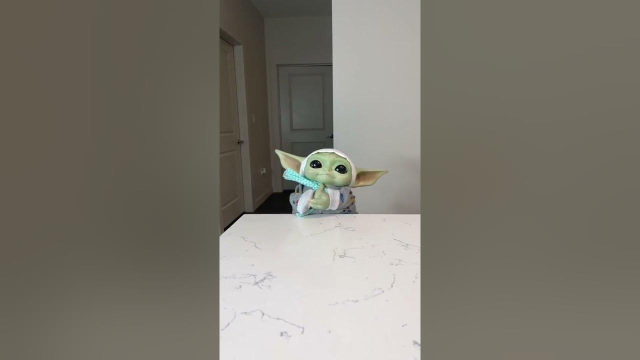 Baby Yoda Mexican Cleaning TikTok - YouTube