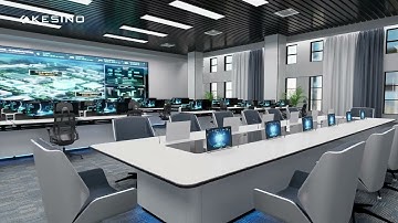 Explore the high-tech console of the meteorological command center!