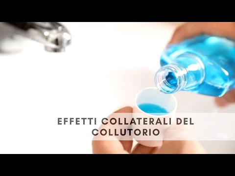 Video: Collutorio Alla Clorexidina: Usi Ed Effetti Collaterali