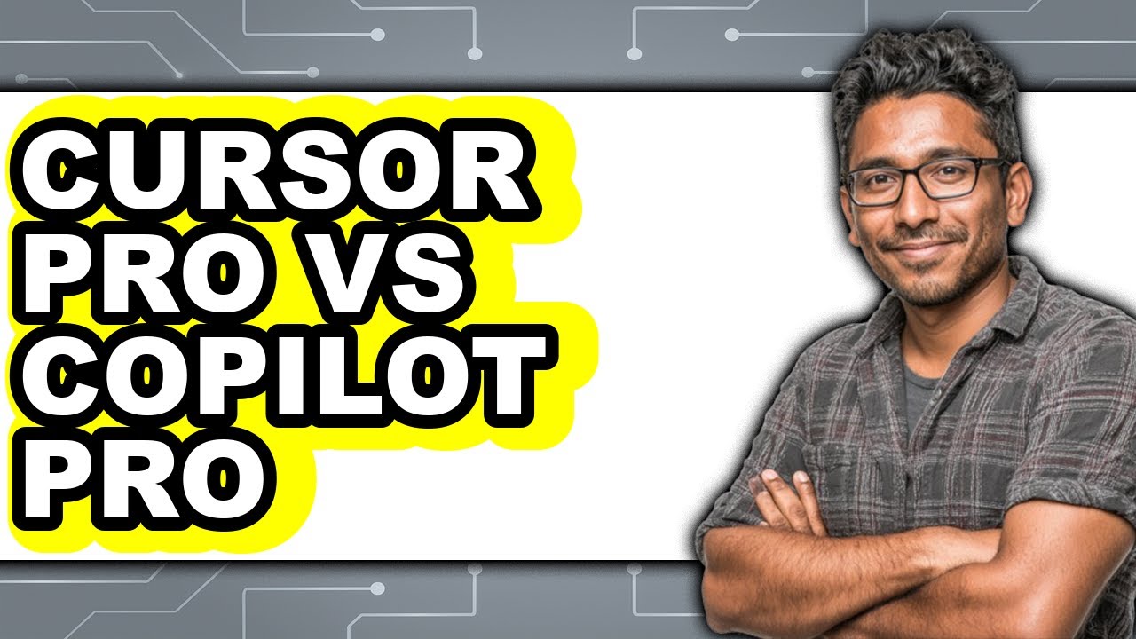Cursor Pro vs Copilot Pro - 2025 Comparison - YouTube