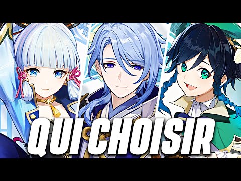 Bien Choisir son 5★ en 2.6 ! VENTI, AYAKA ou AYATO ? (Kazuha ?) - Genshin Impact