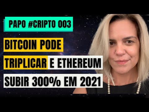 'BITCOIN pode TRIPLICAR nos próximos 3 meses e ETHEREUM tem chance de subir 300% até o fim do ano'