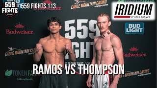 559 Fights - Luis Ramos vs Hunter Thompson