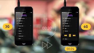 картинка: Тест скорости 4G «Билайн — загрузка музыки