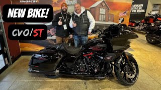 TAKING DELIVERY OF A BRAND NEW 2024 ROAD GLIDE CVO ST! *NEW BIKE ALERT*