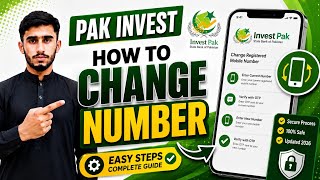 How To Change Number In Invest Pak | Invest Pak Number Change Karny Ka Tarika | Invest Pak App  screenshot 5