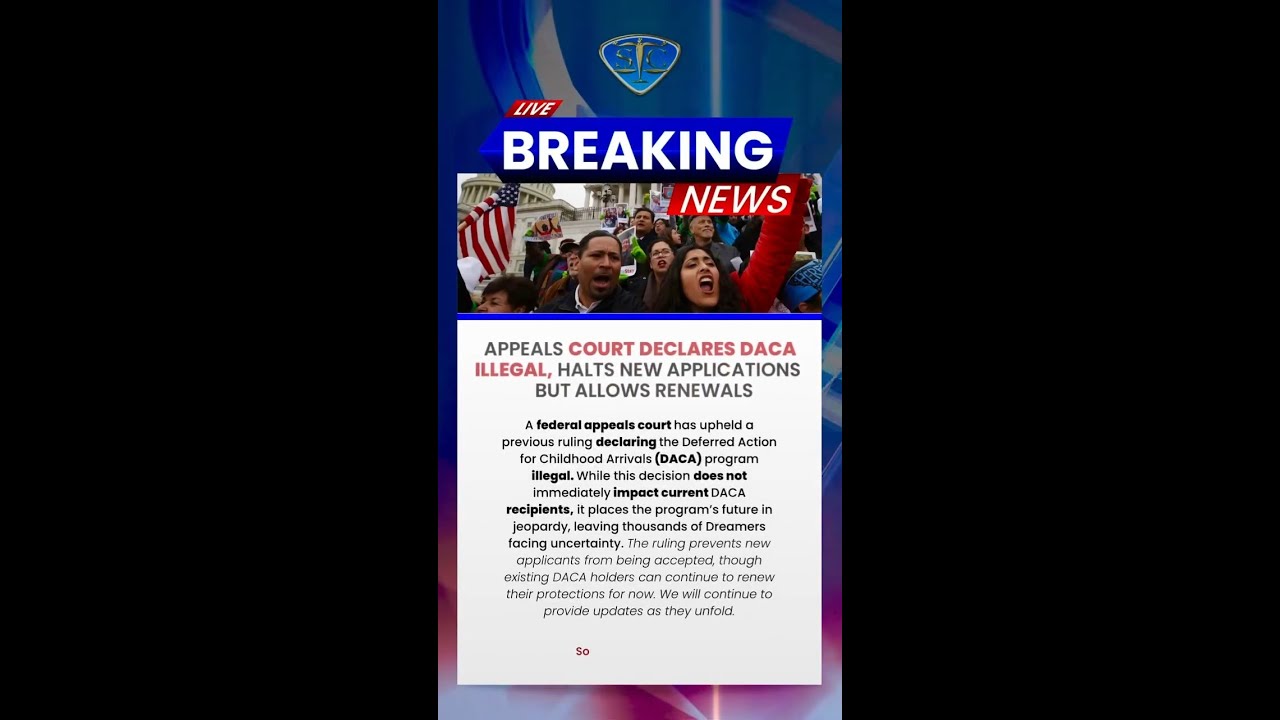 🚨 DACA Ruling Update: What It Means for Dreamers 🚨