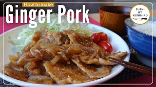 How to make delicious Ginger Pork(Buta no Shogayaki), step by step guide