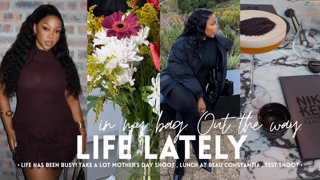 LIFE LATELY: I’ve been so busy | TakeALot shoot | Lunch at Beau Constantia | God Restuarant review 
