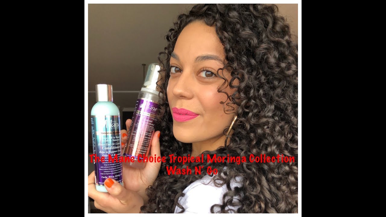 The Mane Choice Tropical Moringa Collection: Wash n’ Go