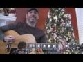 Silent Night - How to play on acoustic guitar Christmas song beginner lesson