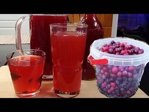 วีดีโอ: วิธีทำน้ำแครนเบอร์รี่ที่บ้าน