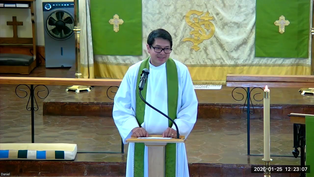 Tercer Domingo Después de Epifanía:  Santa Eucaristía , January 25, 2026