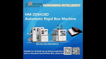 zd6418d automatic rigid box machine for round corner (sindyshuai@gmail.com)