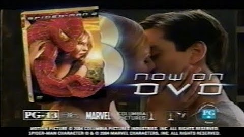 Spider-Man 2 DVD Commercial