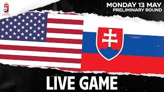 LIVE | USA vs. Slovakia | 2024 #IIHFWorlds