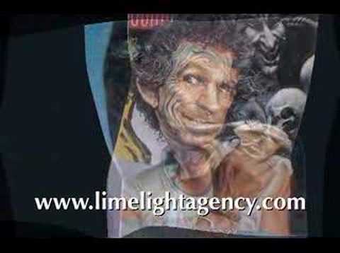 Morphing Rolling Stones as painted by Kruger