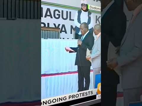 Samia Suluhu Kakabidhiwa Cheti Rasmi Cha Uchaguzi 2025 Mjini Dodoma Mo29 Tanzania