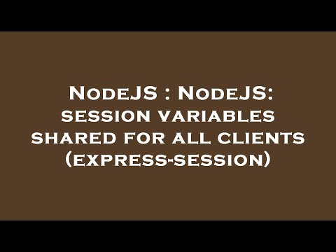 NodeJS : NodeJS: