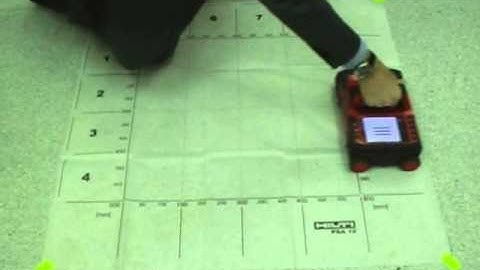 Getting Started with the Hilti PS1000 X-scan Concrete Ground Penetrating Radar System
