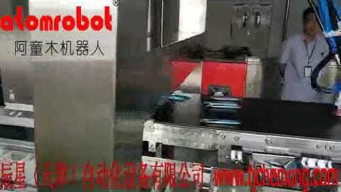 Sorting and Orientation of Stick-Pack in Pharmaceutical by Delta Robot(spider robot)