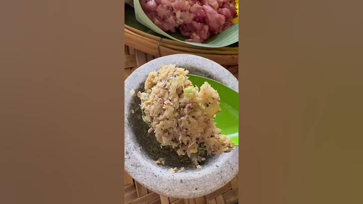 Ma-Hor (Fresh pineapple morsel topped with minced chicken and peanuts) #fyp #instagram #food #like