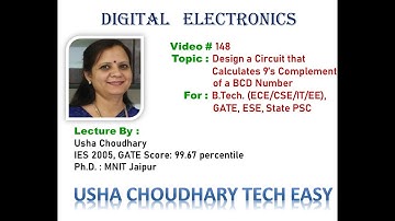 Video#148 Design a Combinational Circuit that Calculates 9