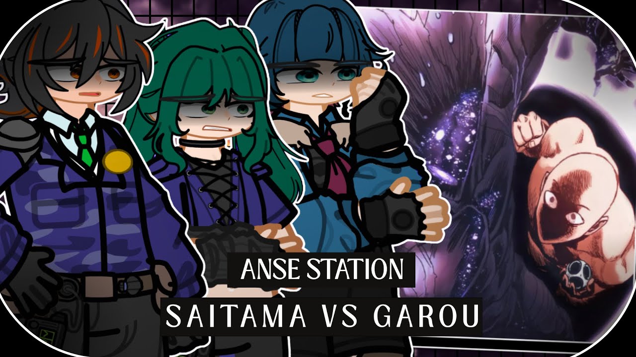 [PT2] PUBSEC React to Garou VS Saitama | One Punch Man | Gacha React