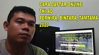 Tutorial Daftar Online TNI 2023 | Perwira, Bintara dan Tamtama