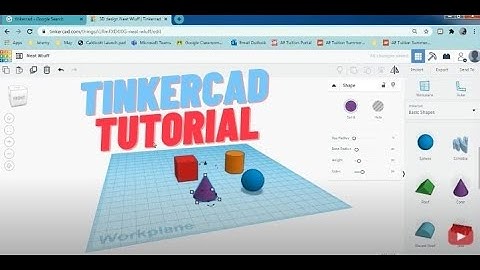 Tinkercad tutorial for complete beginners | Learn Tinkercard |  2020 | Jezza Yang