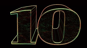 COUNTDOWN TIMER 10 TO 0 with animation and sound effect #countdown