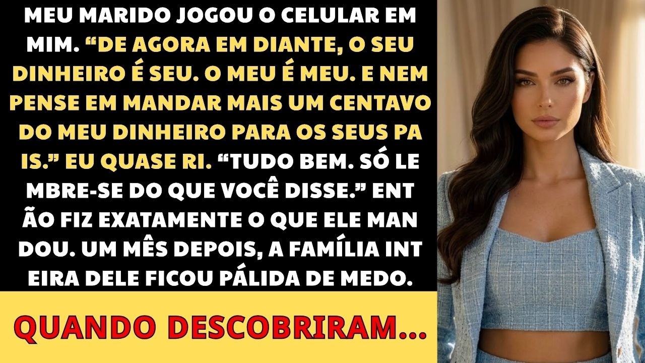 Ainda me lembro do som daquela frase. “Tu não fazes nada o dia todo.” Estava na cozinha, eram quase onze da noite, e ele disse-o como se estivesse a comentar o tempo. Tinha acabado de assinar os...