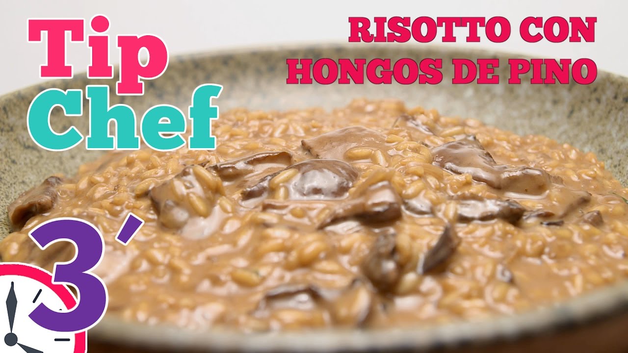 RISOTTO CON HONGOS DE PINO - Alejandro Feraud - TipChef