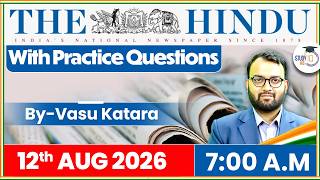 The Hindu Newspaper Analysis | 12th August 2026 | UPSC Current Affairs | Editorial | StudyIQ IAS screenshot 2