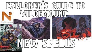 New Spells in Explorer's Guide to Wildemount! | Nerd Immersion