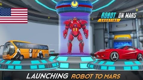 Mars Battle Bus Robot Game 3D Android And Offline Gameplay#2