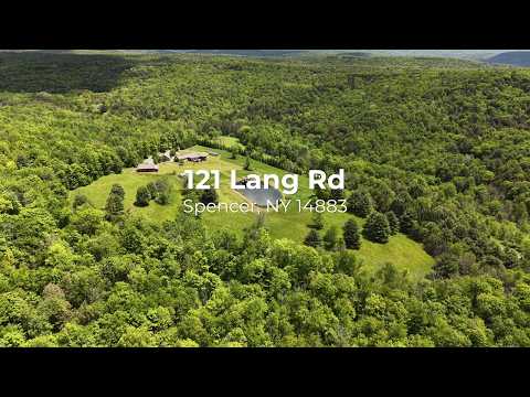 121 Lang Rd, Spencer, NY home video tour