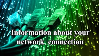 ICT. Lab 7. Task 1, 2. How to find out information about your network connection
