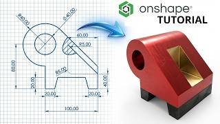 Onshape 360 From Zero | Beginner Step-by-Step Exercise 9