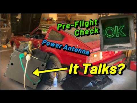 The 280ZX Talks Again! Power Antenna Install and Pre-Flight Check