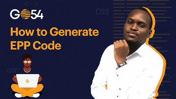 How to Get your EPP Code