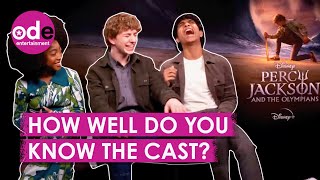 Getting To Know The Cast of Percy Jackson and The Olympians